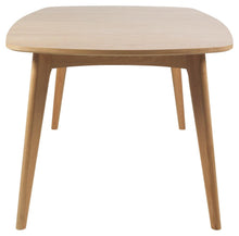 Load image into Gallery viewer, Wooden dining table white background
