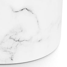 Load image into Gallery viewer, Mice Coffee Side Table Set In White Marble Versatile Space Saving 2pcs 33x48x40
