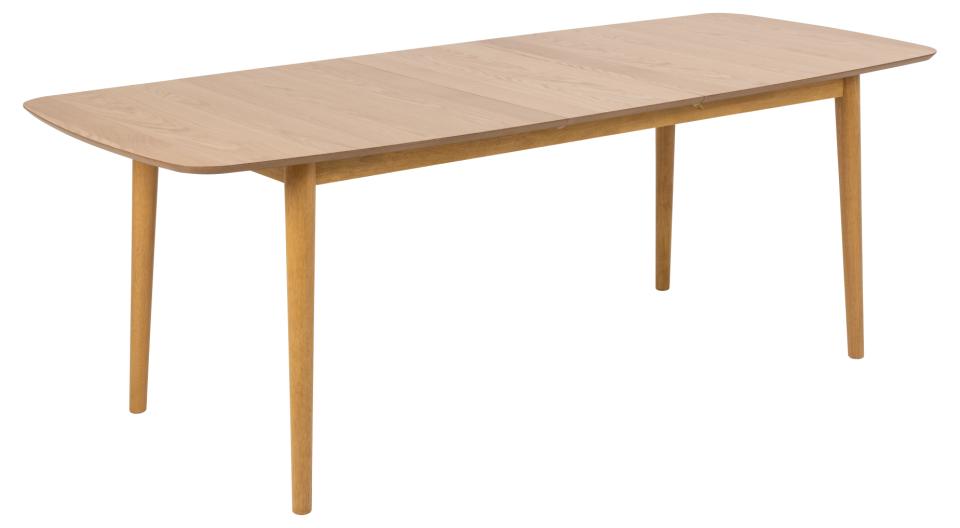 Montreux Extendable Large Rectangle Oak Dining Table 180/219cm Extending Top