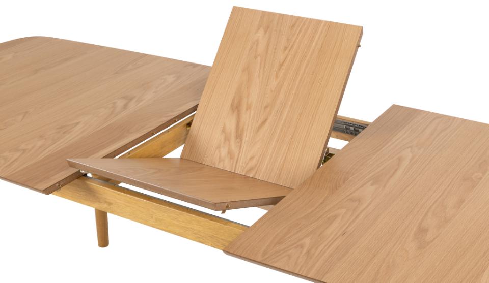 Montreux Extendable Large Rectangle Oak Dining Table 180/219cm Extending Top