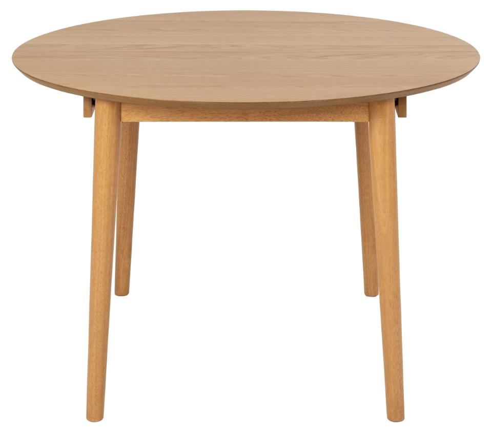 Montreux Round Extendable Oak Dining Table 115/154cm Extending Top