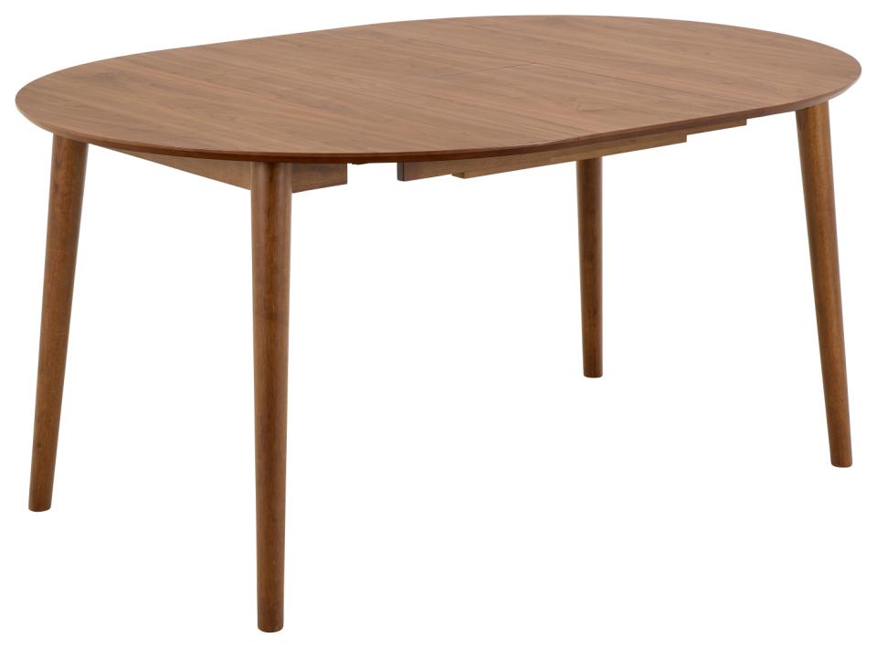 Montreux Round Extendable Walnut Dining Table 115/154cm Extending Top
