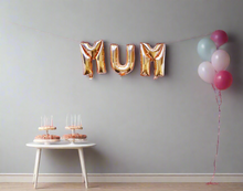 Load image into Gallery viewer, Mum Balloon Individual Letters Birthday Mother&#39;s Day Party Photo Backdrop 16 Inch
