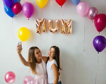 Load image into Gallery viewer, Mum Balloon Individual Letters Birthday Mother&#39;s Day Party Photo Backdrop 16 Inch
