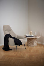 Load image into Gallery viewer, Naxos Brown Lavish Coffee Table With Lacquered Marble Top 80cm
