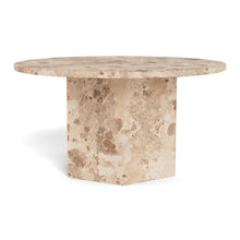 Load image into Gallery viewer, Naxos Brown Lavish Coffee Table With Lacquered Marble Top 80cm
