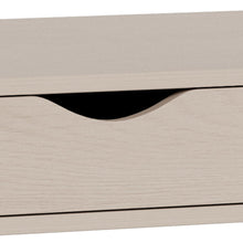Load image into Gallery viewer, Neptun Grey Bureau Office Desk With 3 Drawers and Metal Legs 110cm
