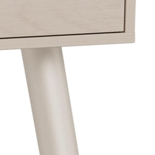 Load image into Gallery viewer, Neptun Grey Bureau Office Desk With 3 Drawers and Metal Legs 110cm
