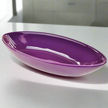 Load image into Gallery viewer, Ellipse Oval Ceramic Display Bowl With Felt Protectors Underneath - Quality Home Interior Gifts
