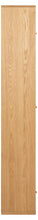 Load image into Gallery viewer, Rangoon Tall Bookcase Shelving Unit In Oak With 3 Doors And Compartments 60x30x180 cm
