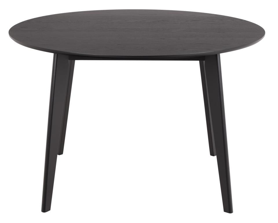 Roxby Round 120cm Black Dining Table Luxury Home Interior Design Furniture
