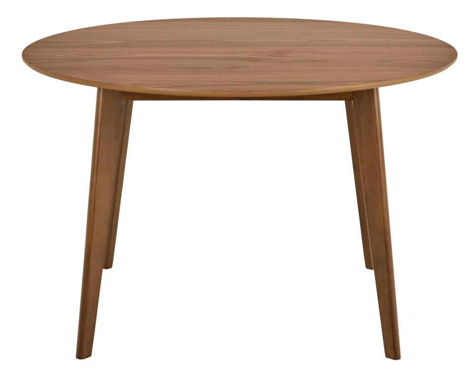 Roxby Round 120cm Walnut Dining Table Luxury Home Interior Design Furniture