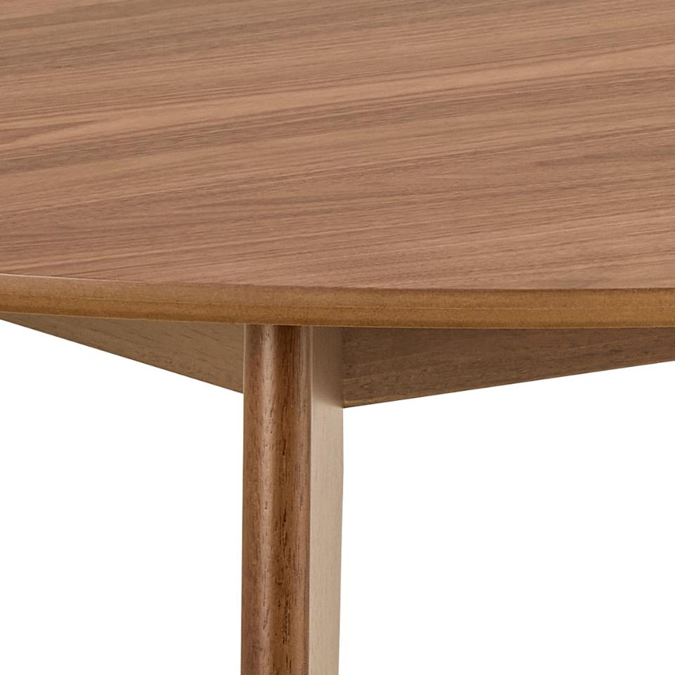 Roxby Round 120cm Walnut Dining Table Luxury Home Interior Design Furniture