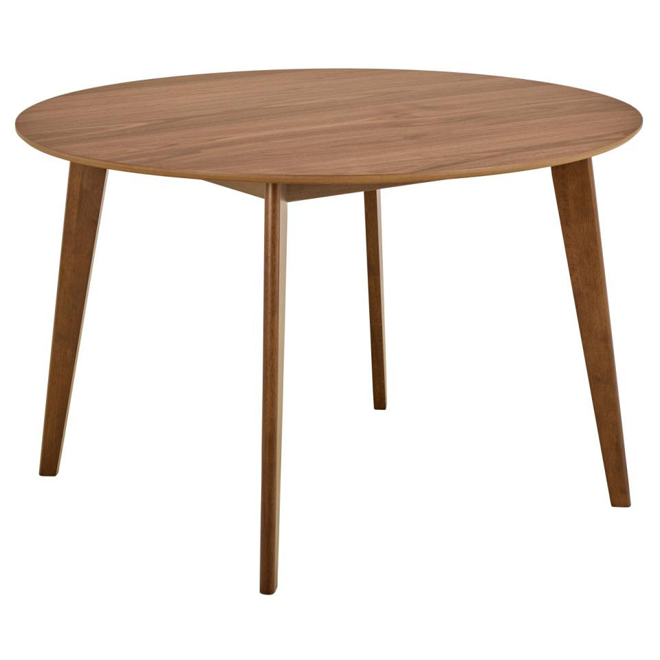 Roxby Round 120cm Walnut Dining Table Luxury Home Interior Design Furniture