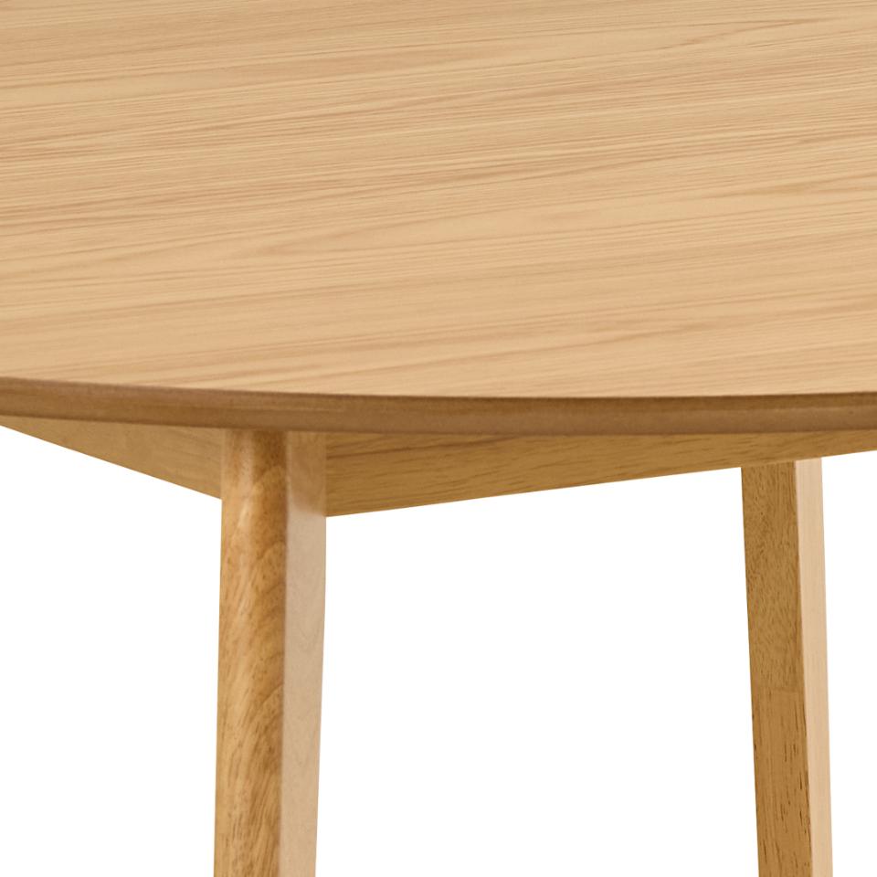 Roxby Round 120cm Oak Dining Table Luxury Home Interior Design Furniture