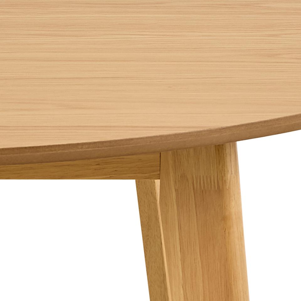 Roxby Round 120cm Oak Dining Table Luxury Home Interior Design Furniture