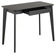 Load image into Gallery viewer, a black desk on a white background
