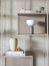 Load image into Gallery viewer, Seaford Bookcase Tall Grey Shelving Unit With 5 Shelves 185x77x35xcm
