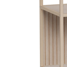 Load image into Gallery viewer, Seaford Bookcase Tall Grey Shelving Unit With 5 Shelves 185x77x35xcm
