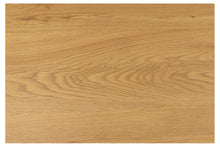 Load image into Gallery viewer, Seaford Sottile Extra Large Oak Office Desk With Drawer And Metal Base 140x58cm
