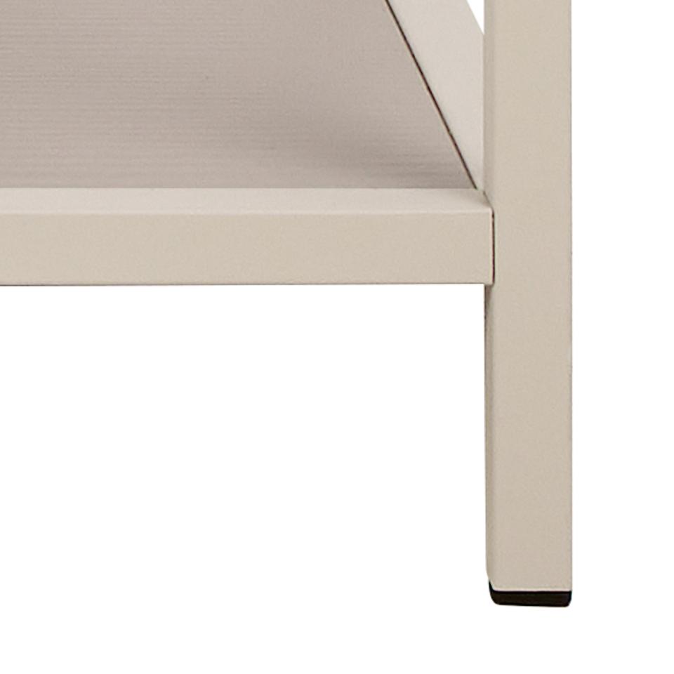 Beige chair with a white background