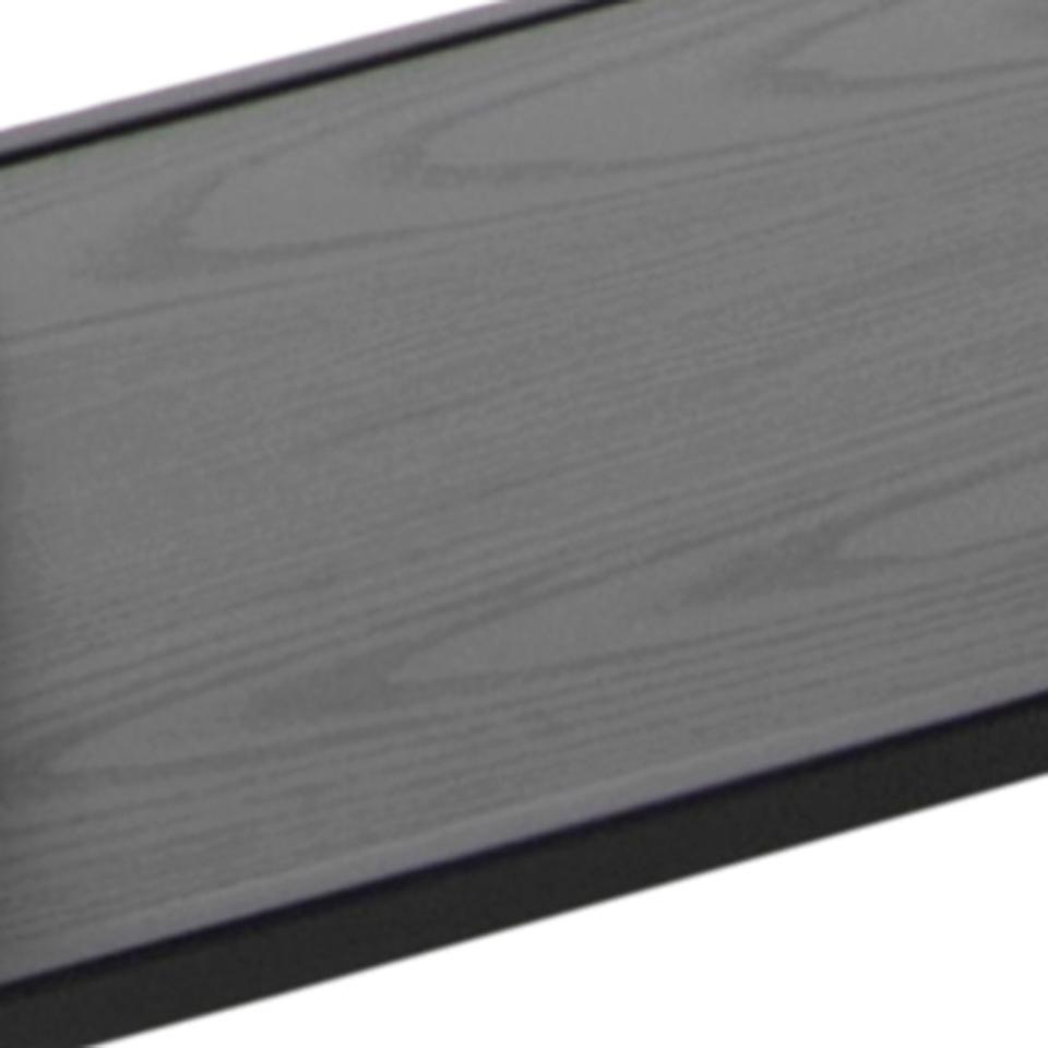 Seaford Tall Bookcase Shelving Unit With 5 Shelves In Black 77x35x185 cm