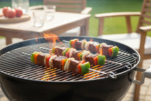 Load image into Gallery viewer, Chrome Plated BBQ Skewers 150 Pack 25cm Kebab BBQ Marshmallows Veg Burgers Buffet Part
