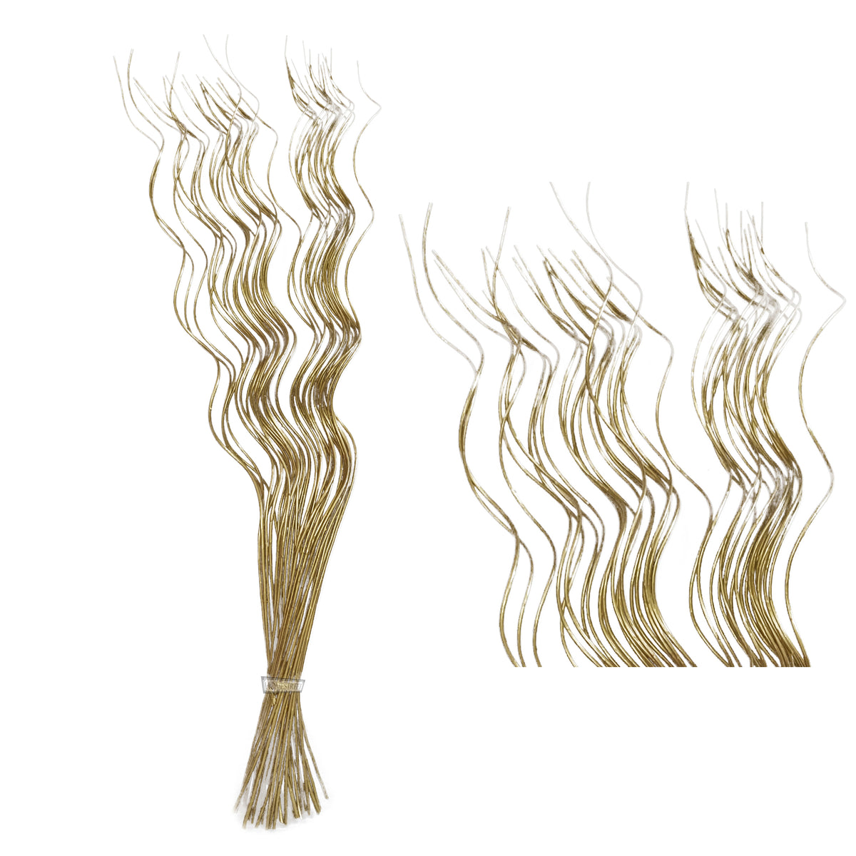 Tall Spiral Willow Twigs Bunch For Floor Standing Vases Home Decor 120cm 40 Twigs