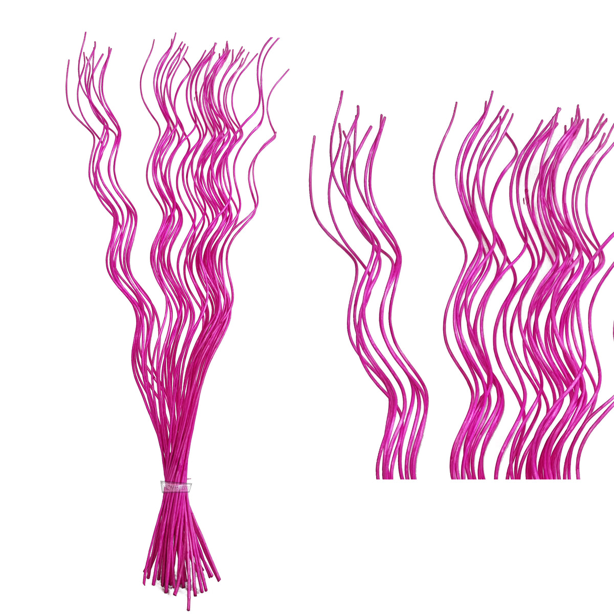 Tall Spiral Willow Twigs Bunch For Floor Standing Vases Home Decor 120cm 40 Twigs