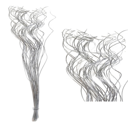 Tall Spiral Willow Twigs Bunch For Floor Standing Vases Home Decor 120cm 40 Twigs