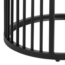 Load image into Gallery viewer, Close-up of a black metal basket on a white background
