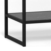 Load image into Gallery viewer, Strington Large Bookcase Shelf Unit Black Metal With 5 Shelves 120x35x185cm
