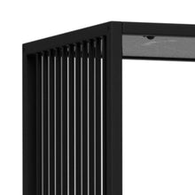 Load image into Gallery viewer, Strington Tall Bookcase Shelf Unit Black Metal With 5 Shelves 85x35x185 cm
