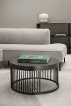 Load image into Gallery viewer, Strington Round Coffee Table With Marble Melamine Top And Metal Base 65cm
