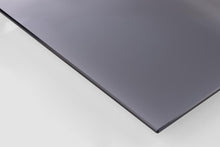 Load image into Gallery viewer, Tipton Coffee Side Table With Hidden Storage Smoked Glass Metal Frame 40x50cm
