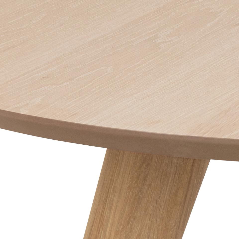 Close-up of a wooden table with a white background