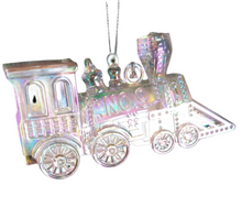 Load image into Gallery viewer, Iridescent Shimmer Train Hanging Christmas Decoration Magical Fairy Tale Themed Xmas Tree Pendant
