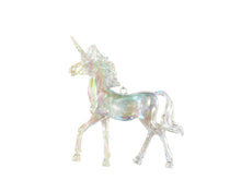 Load image into Gallery viewer, Iridescent Shimmer Unicorn Hanging Christmas Decoration Magical Fairy Tale Themed Xmas Tree Pendant Holographic Lightweight
