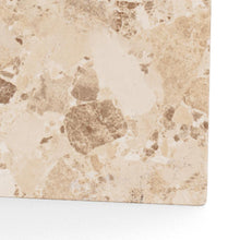 Load image into Gallery viewer, Vega Lavish Marble Coffee Table In Brown Marble Rectangle Top 140x70cm
