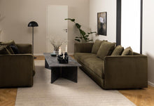 Load image into Gallery viewer, Vega Lavish Marble Coffee Table In Grey Rectangle Top 140x70cm
