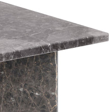 Load image into Gallery viewer, Vega Lavish Marble Coffee Table In Grey With Square Top 90cm
