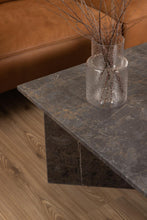 Load image into Gallery viewer, Vega Lavish Marble Coffee Table In Grey With Square Top 90cm
