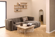 Load image into Gallery viewer, Vega Lavish Marble Coffee Table In Brown With Square Top 90cm
