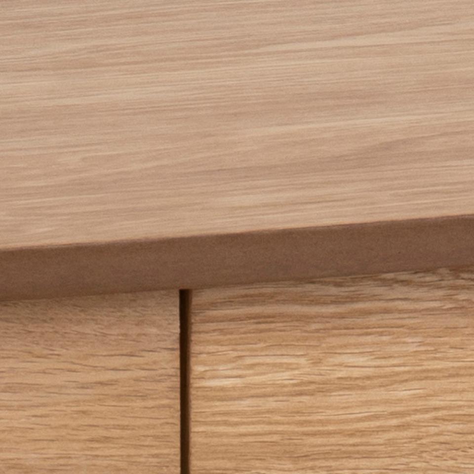 Close-up of a wooden surface with a visible grain pattern