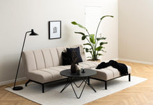Load image into Gallery viewer, Wyre Round Coffee Table With Marble Melamine Top And Metal Base 80cm
