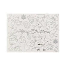 Load image into Gallery viewer, Colour Your Own Christmas Paper placemats Festive Xmas Craft Fun Set Of 6
