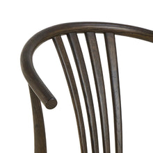 Load image into Gallery viewer, York Oak Dining Chair With Armrest And White Paper Plaits Set Of 2 Chairs
