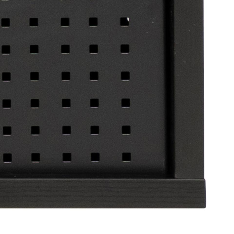 Angus Large TV Cabinet Unit With 2 Sliding Doors In Black 180x40x45cm