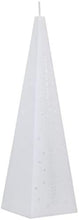Load image into Gallery viewer, Christmas Advent Countdown Candle In Cone Shape, 15cm in Red, Ivory, Or White
