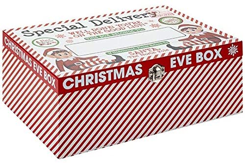 Wooden Christmas Eve Box- Elfies Special Delivery From The North Pole